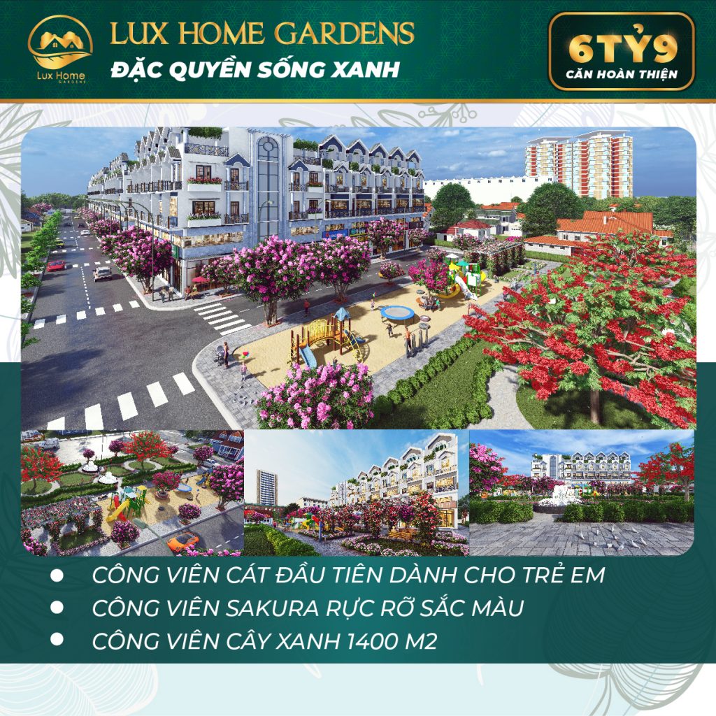 Tiện ích Lux Home Gardens