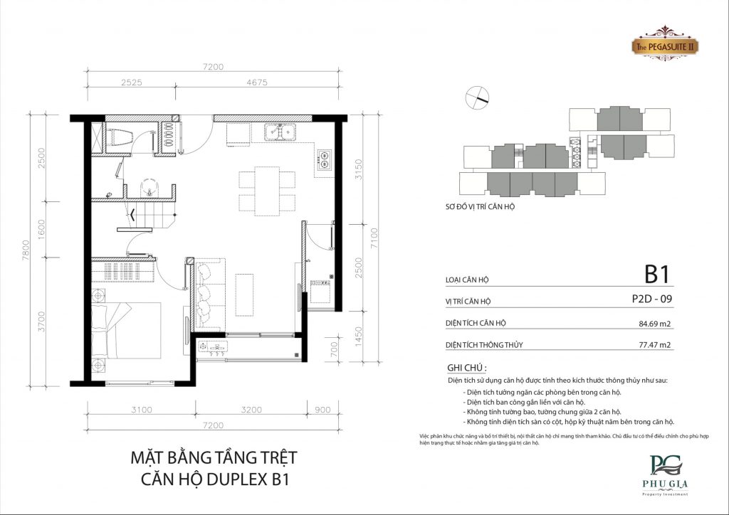 Thiết kế căn hộ duplex the Pegasuite 2