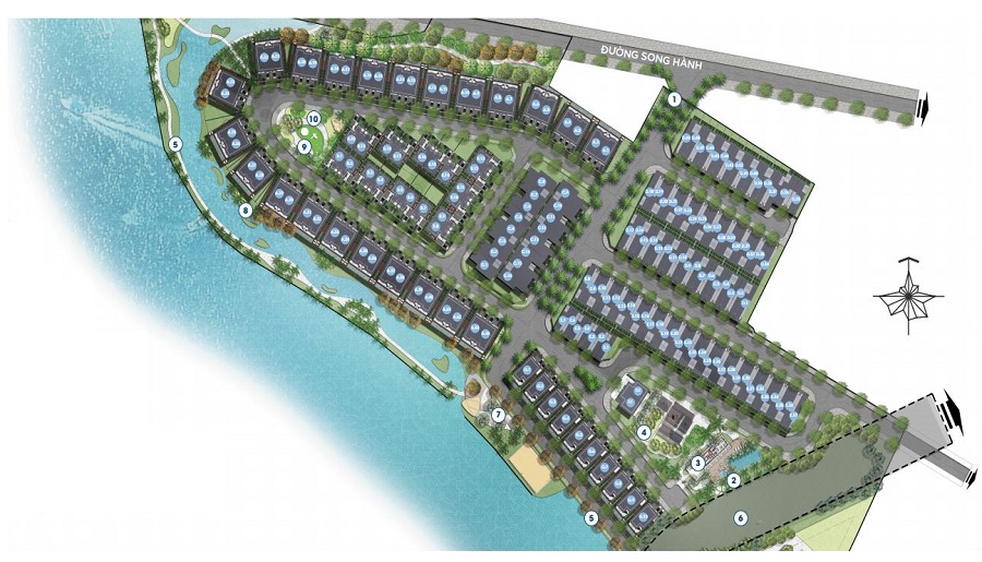 Thiết kế Dự án Palm Marina Novaland quận 9