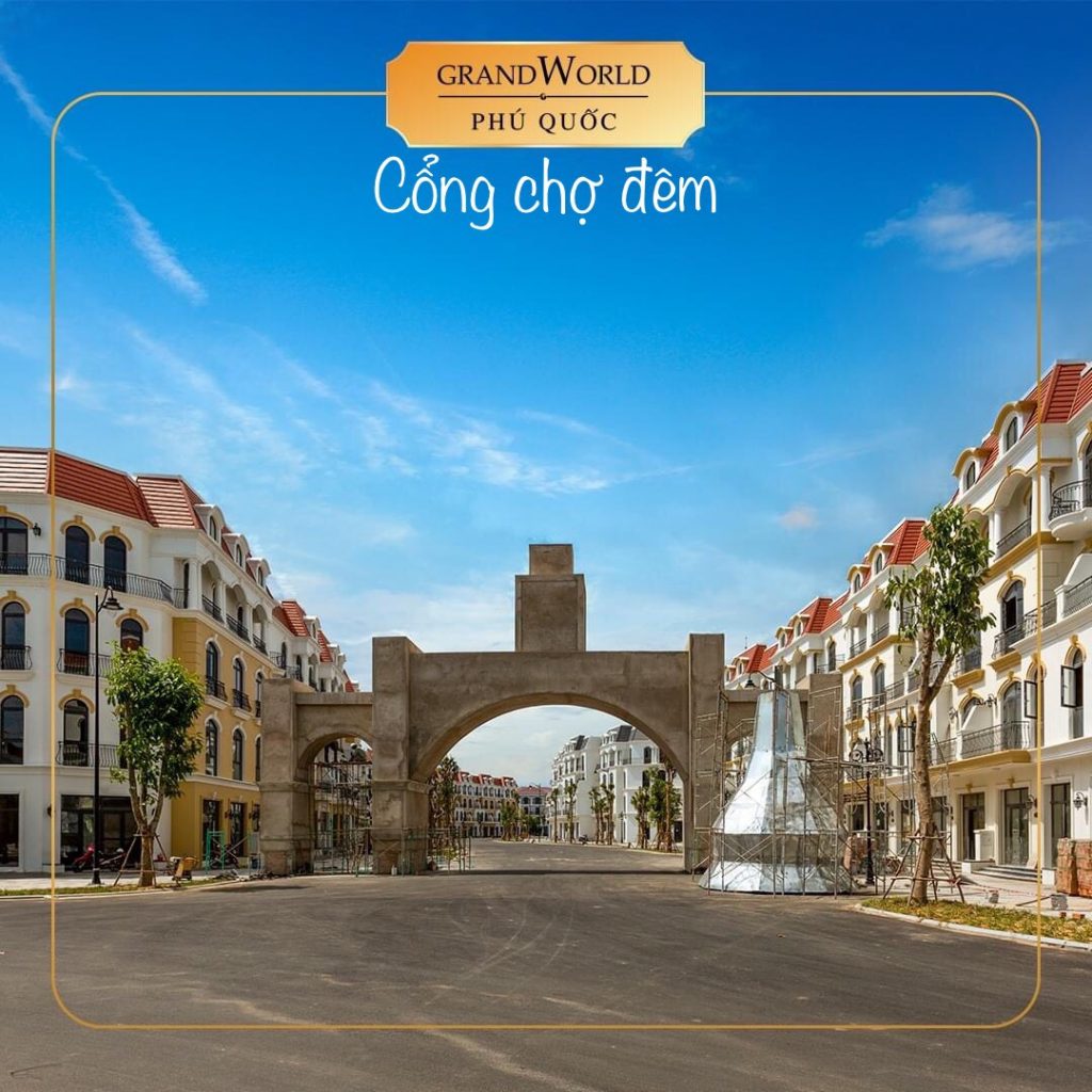 Tiến độ nhà phố Grand Wolrd Phú Quốc