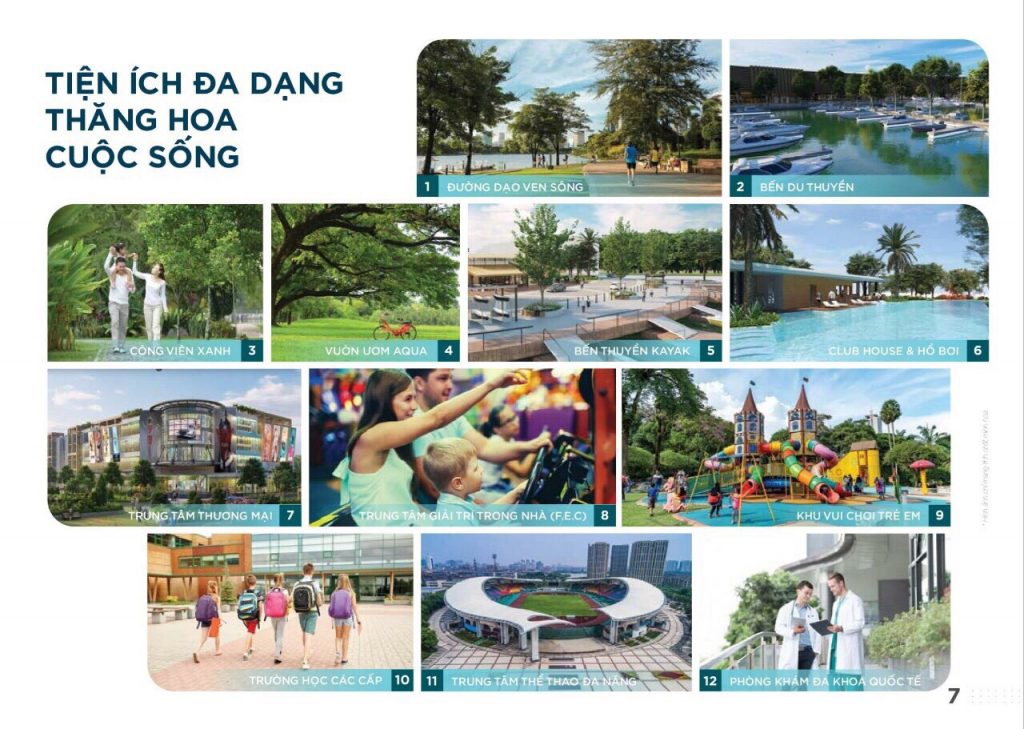 Tiện ích dự án A qua City Đồng Nai