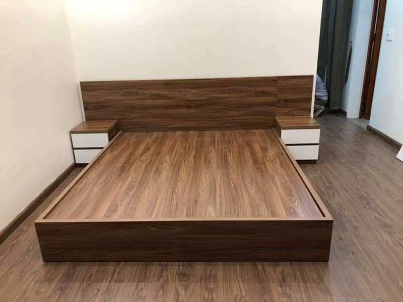 Giường ngủ bằng gỗ MDF Giường ngủ bằng gỗ MDF