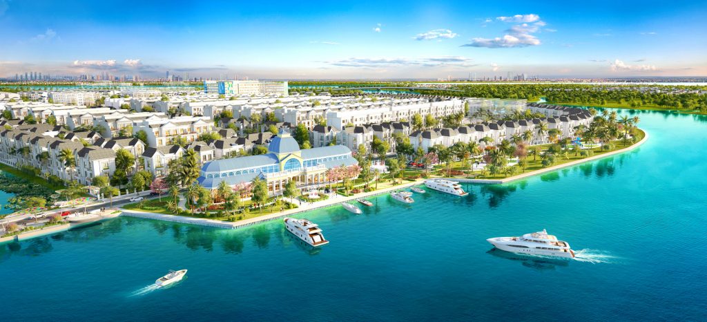 Phối cảnh nhà phố The Manhattan Glory