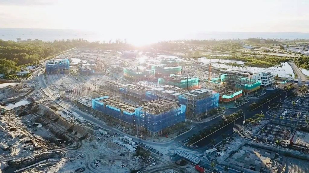 Tiến độ nhà phố Meyhomes Capital