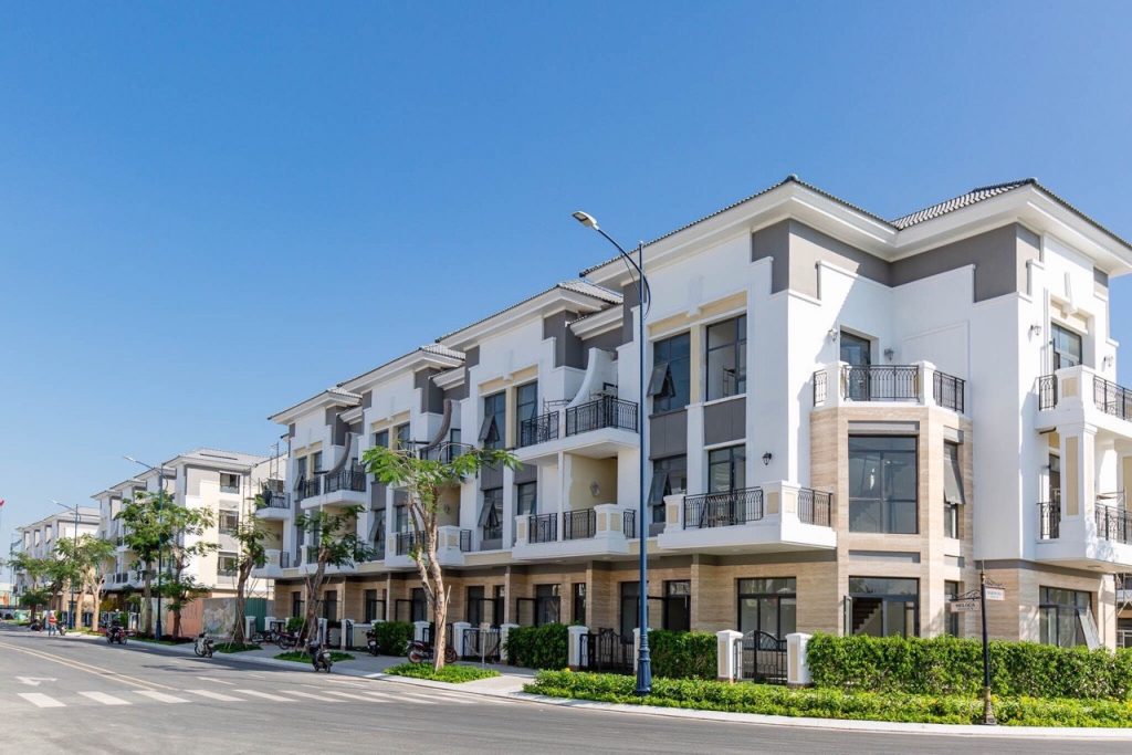 Giá bán nhà phố dự án Verosa Park Khang Điền