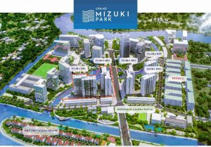Mặt bằng tổng thể Mizuki Park Bình Chánh