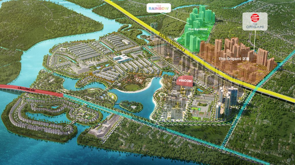 Tổng quan phân khu The Rainbow Vinhomes Grand Park