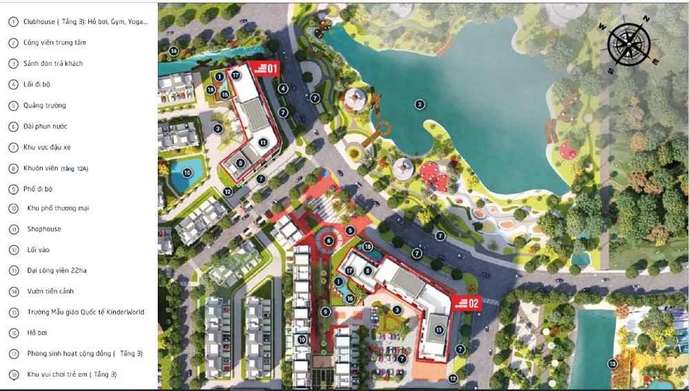 Căn hộ River Garden Residences Swan Bay Đại Phước