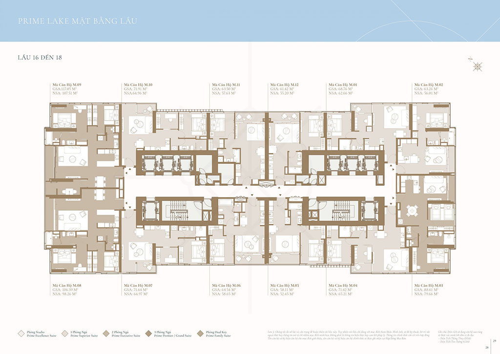 Thiết kế căn hộ Grand Marina Saigon tòa tháp lake