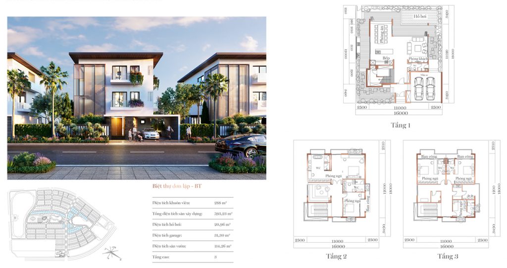 Thiết kế dự án La Vida Residences Vũng Tàu chủ đầu tư Hưng Thịnh Land