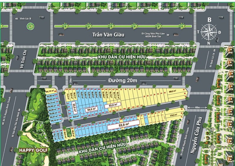 Mặt bằng thiết kế Saigon West Broadway