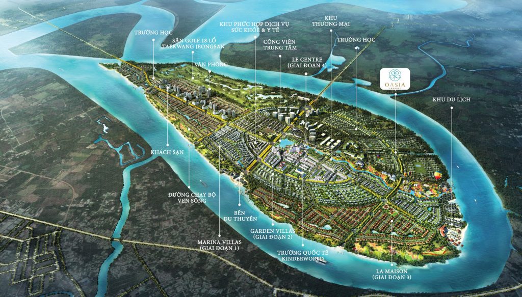 Quy hoạch tổng thể Swan Bay Đại Phước