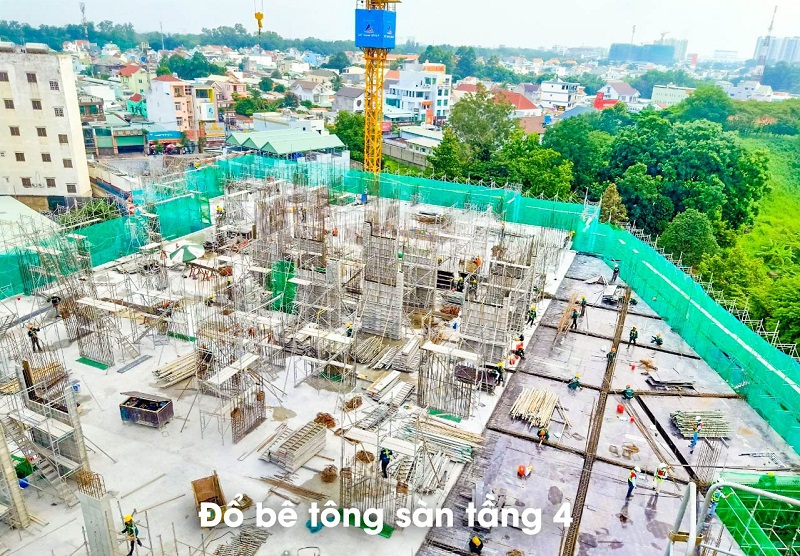 Tiến độ dự án Opal Skyline Bình Dương