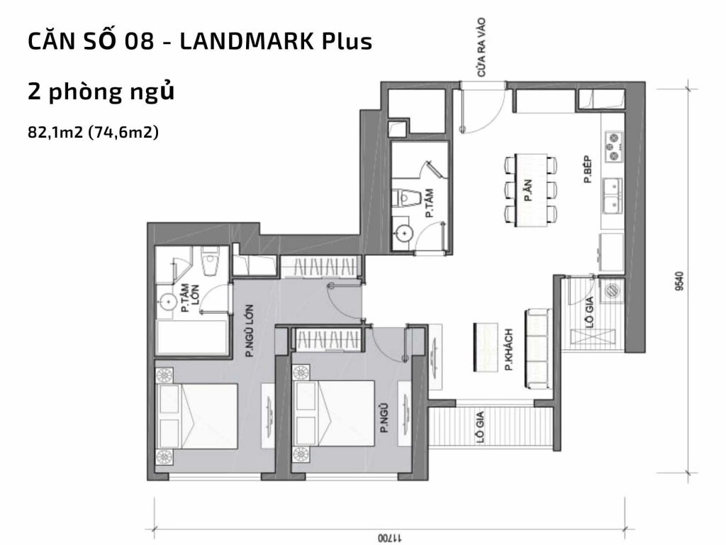 Thiết kế dự án căn hộ chung cư Vinhomes Central Park Tân Cảng
