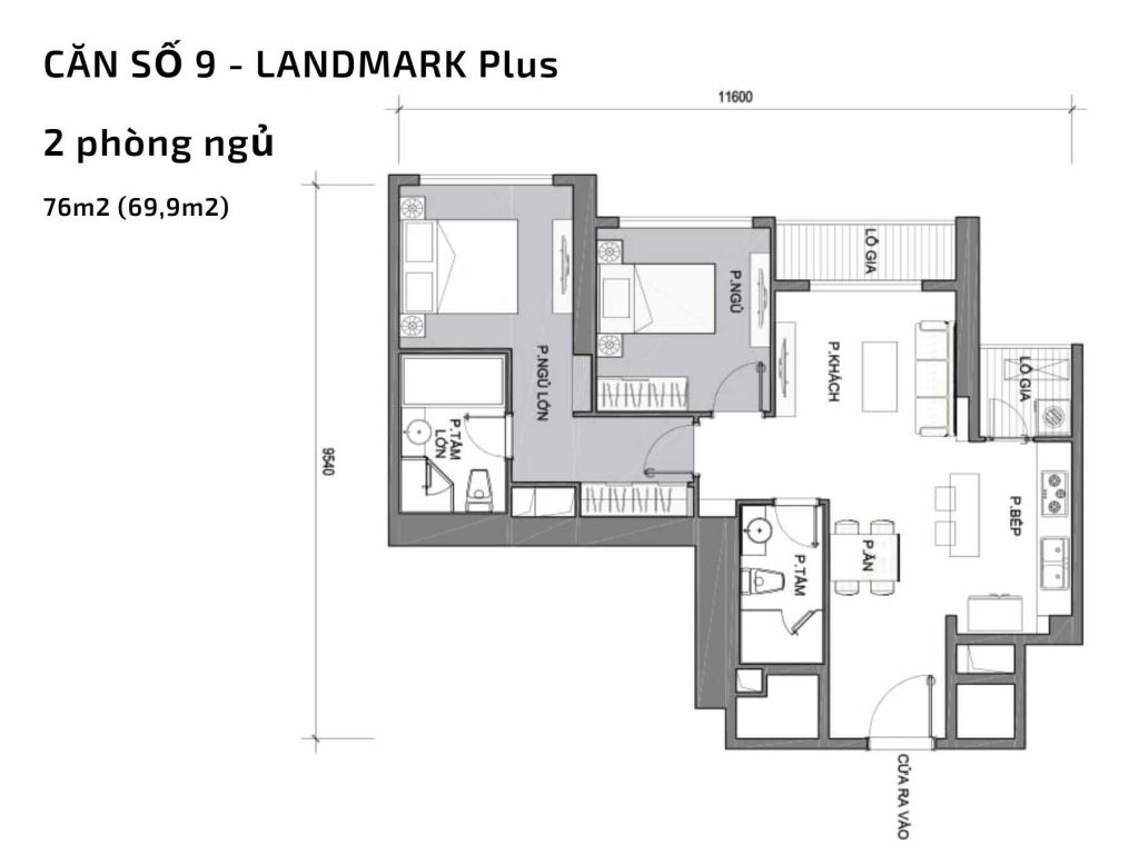Thiết kế dự án căn hộ chung cư Vinhomes Central Park Tân Cảng