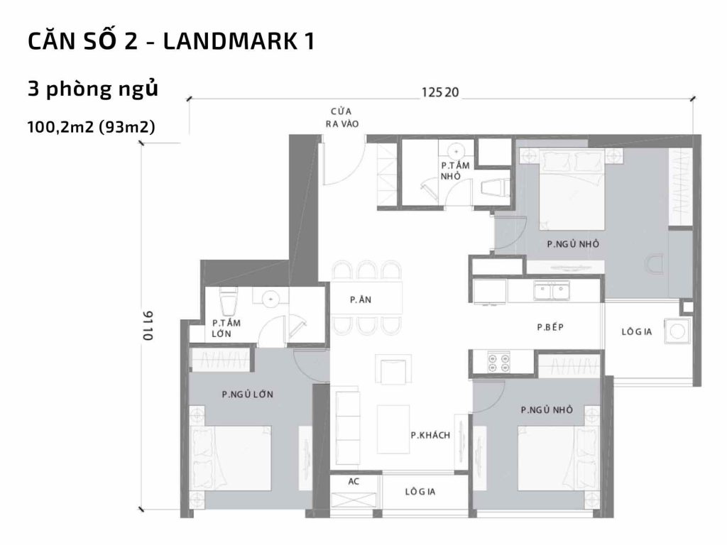 Thiết kế dự án căn hộ chung cư Vinhomes Central Park Tân Cảng