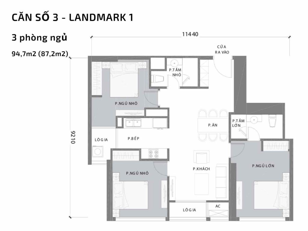 Thiết kế dự án căn hộ chung cư Vinhomes Central Park Tân Cảng