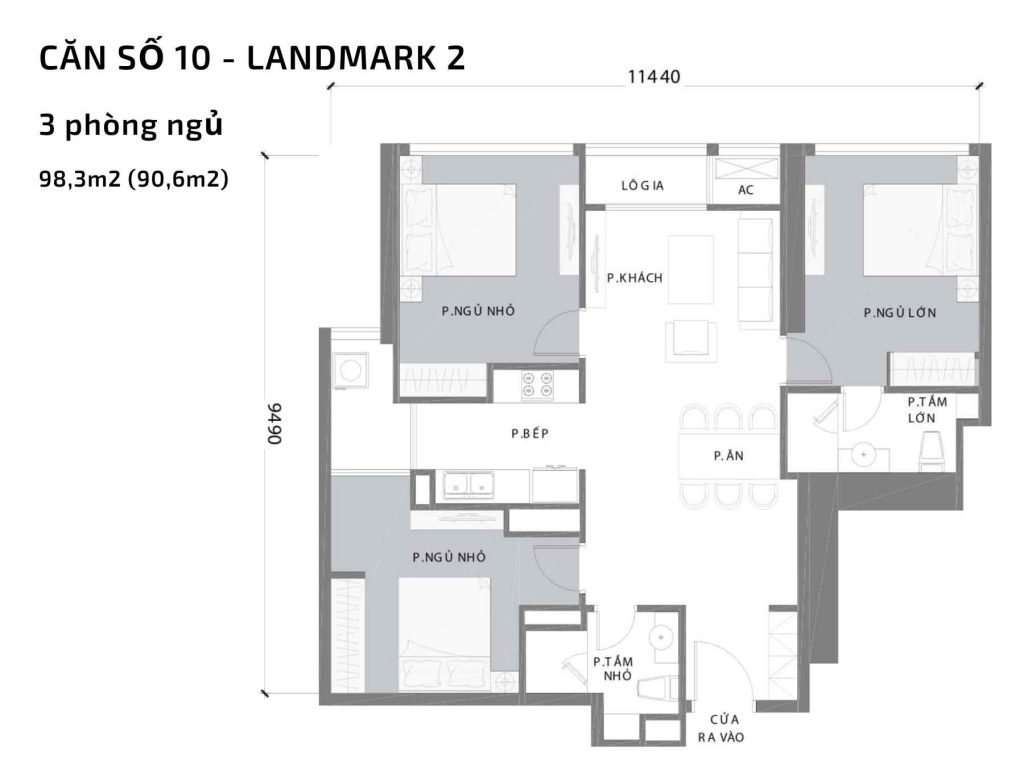 Thiết kế dự án căn hộ chung cư Vinhomes Central Park Tân Cảng