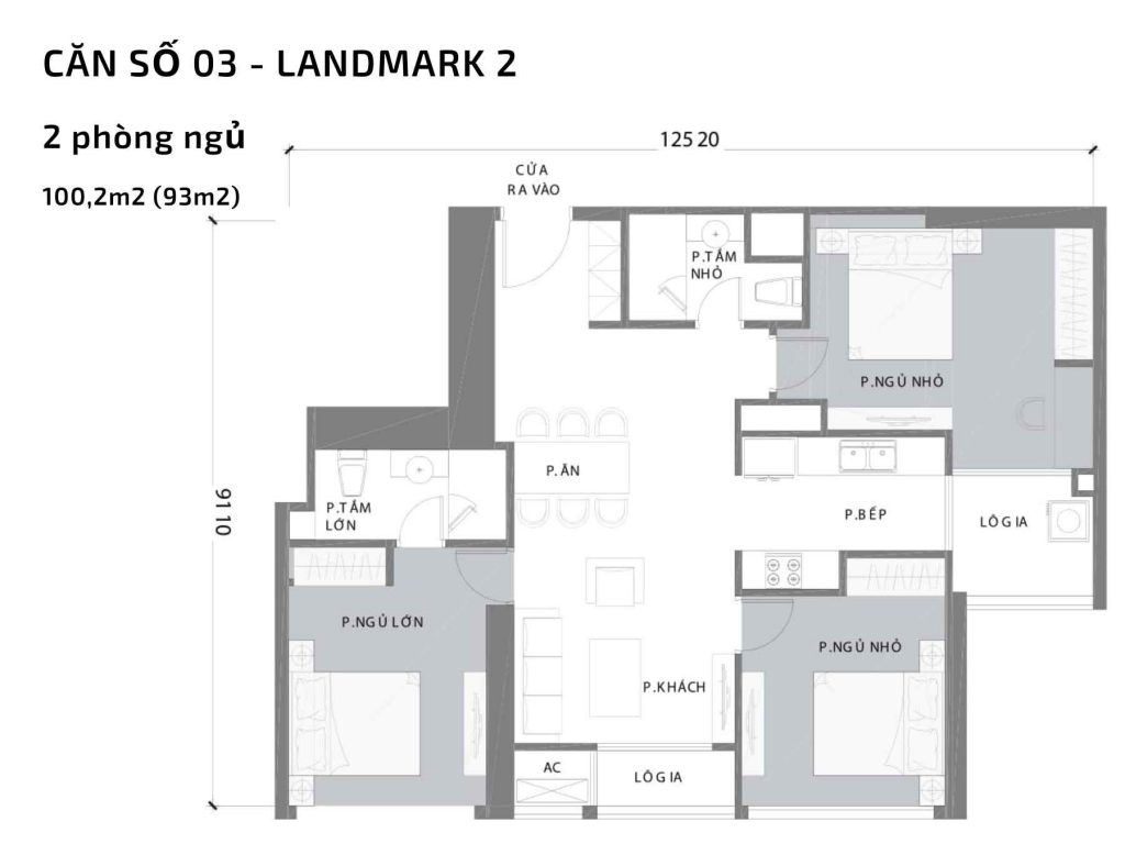 Thiết kế dự án căn hộ chung cư Vinhomes Central Park Tân Cảng