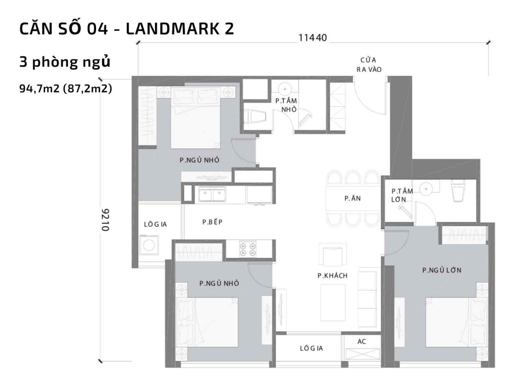 Thiết kế dự án căn hộ chung cư Vinhomes Central Park Tân Cảng