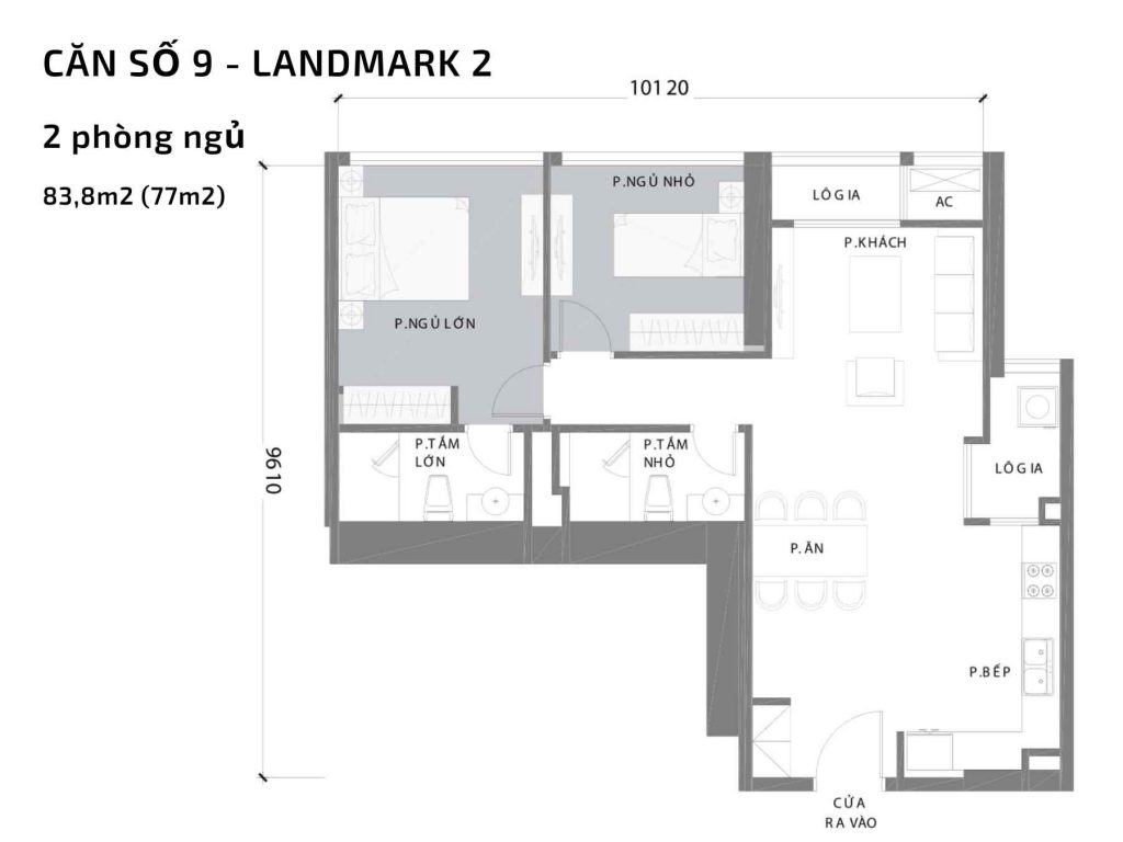 Thiết kế dự án căn hộ chung cư Vinhomes Central Park Tân Cảng