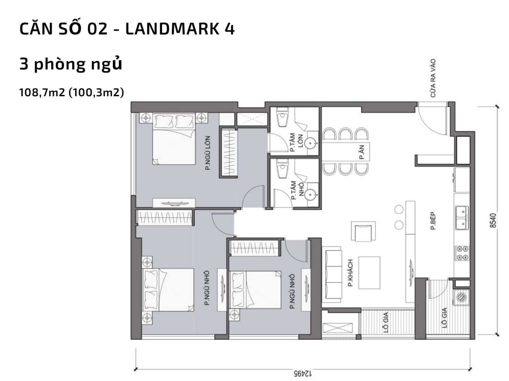 Thiết kế dự án căn hộ chung cư Vinhomes Central Park Tân Cảng