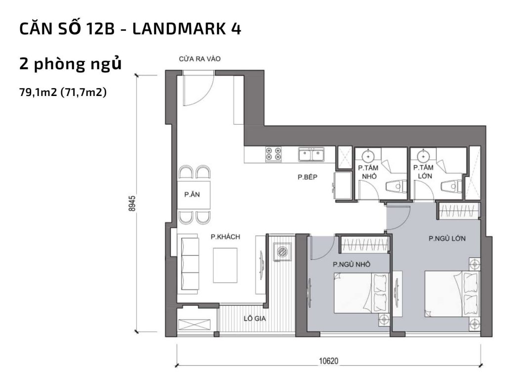 Thiết kế dự án căn hộ chung cư Vinhomes Central Park Tân Cảng