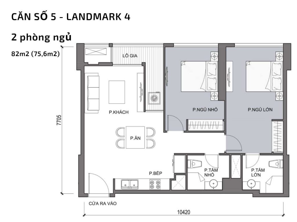 Thiết kế dự án căn hộ chung cư Vinhomes Central Park Tân Cảng