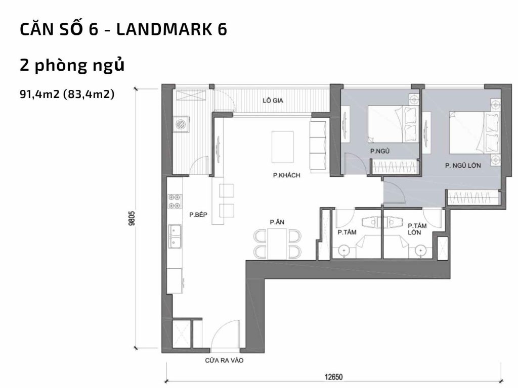 Thiết kế dự án căn hộ chung cư Vinhomes Central Park Tân Cảng