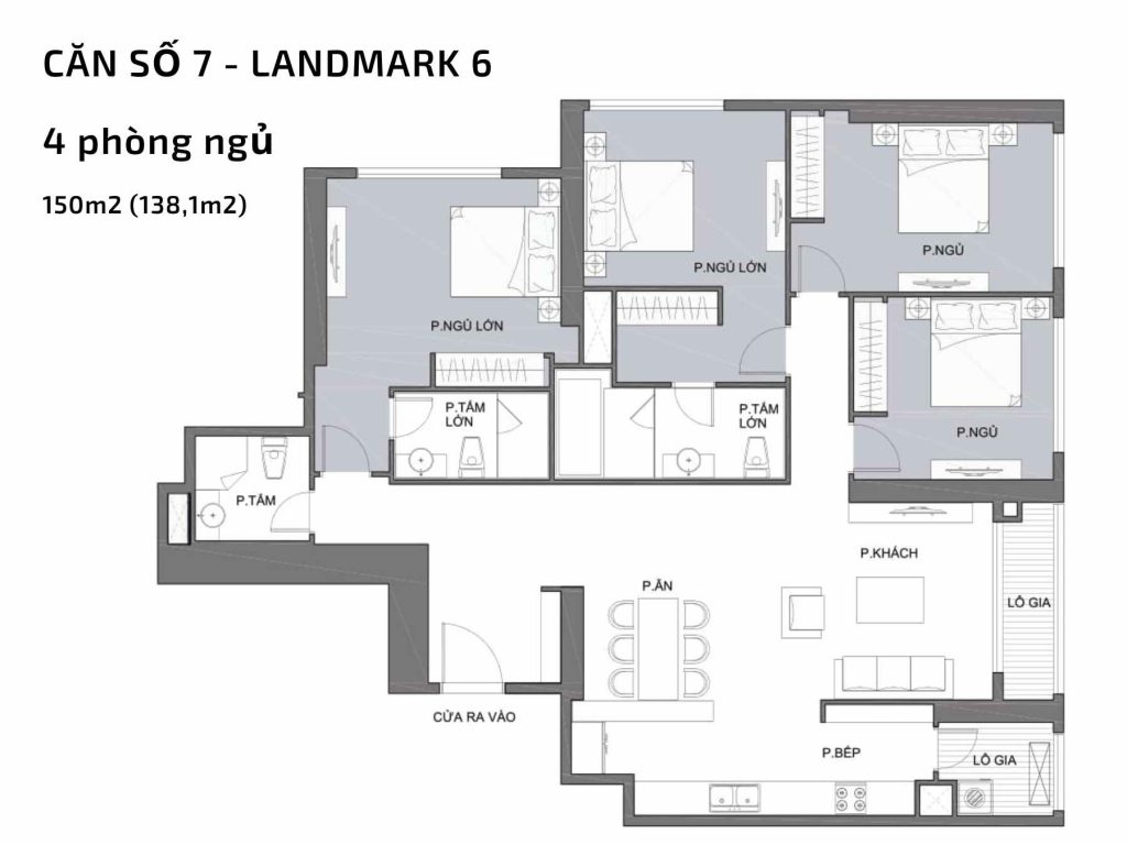 Thiết kế dự án căn hộ chung cư Vinhomes Central Park Tân Cảng