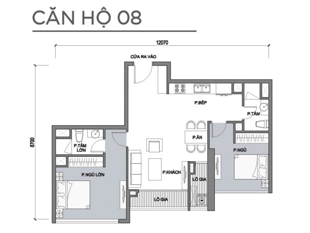 Thiết kế dự án căn hộ chung cư Vinhomes Central Park Tân Cảng