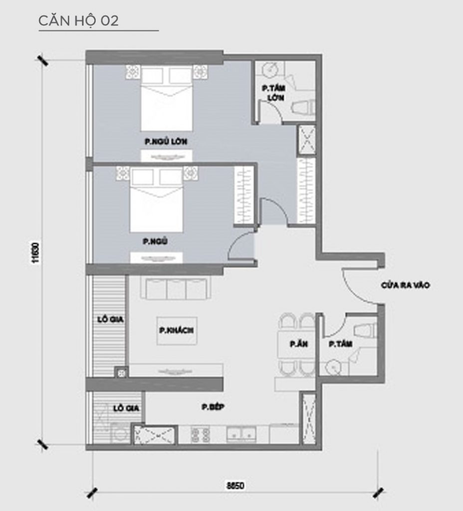 Thiết kế dự án căn hộ chung cư Vinhomes Central Park Tân Cảng