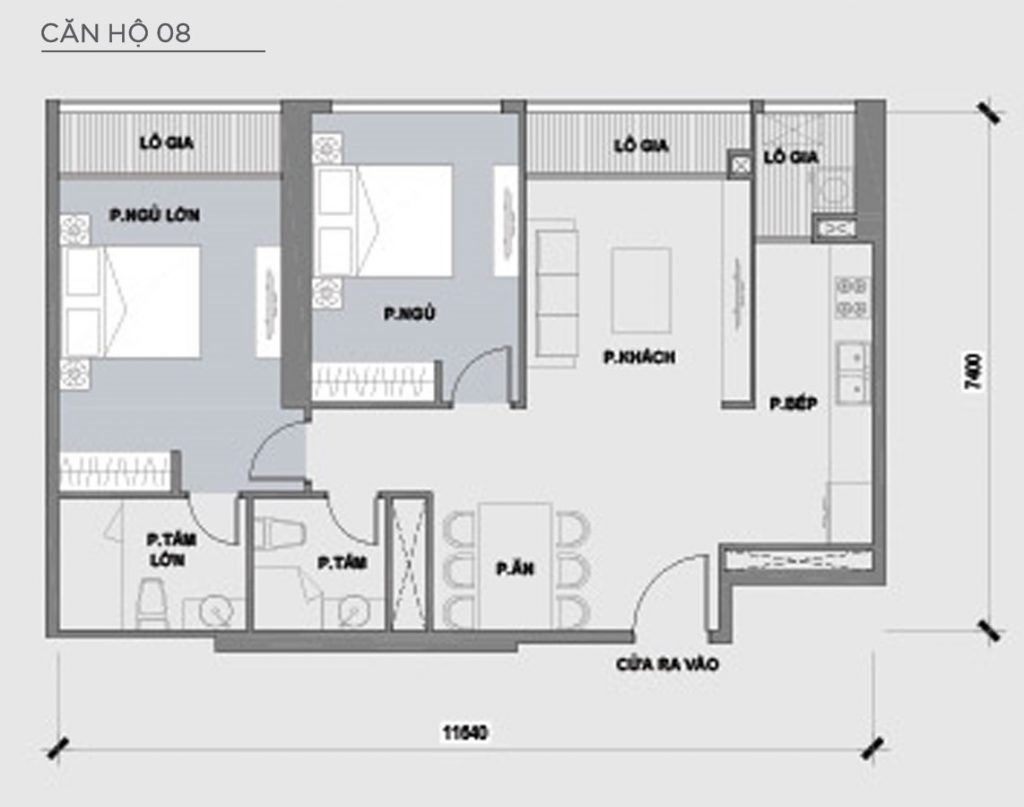 Thiết kế dự án căn hộ chung cư Vinhomes Central Park Tân Cảng