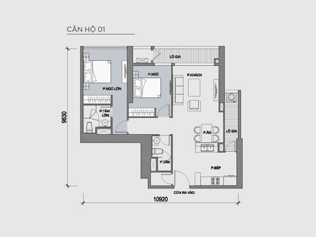 Thiết kế dự án căn hộ chung cư Vinhomes Central Park Tân Cảng