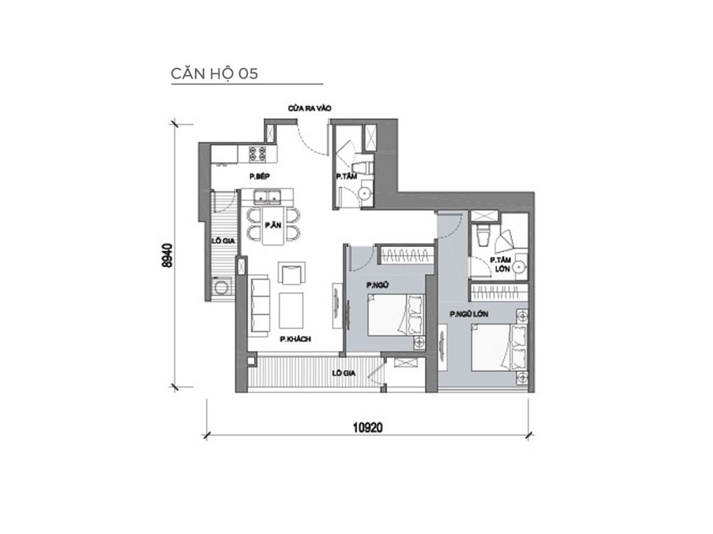 Thiết kế dự án căn hộ chung cư Vinhomes Central Park Tân Cảng
