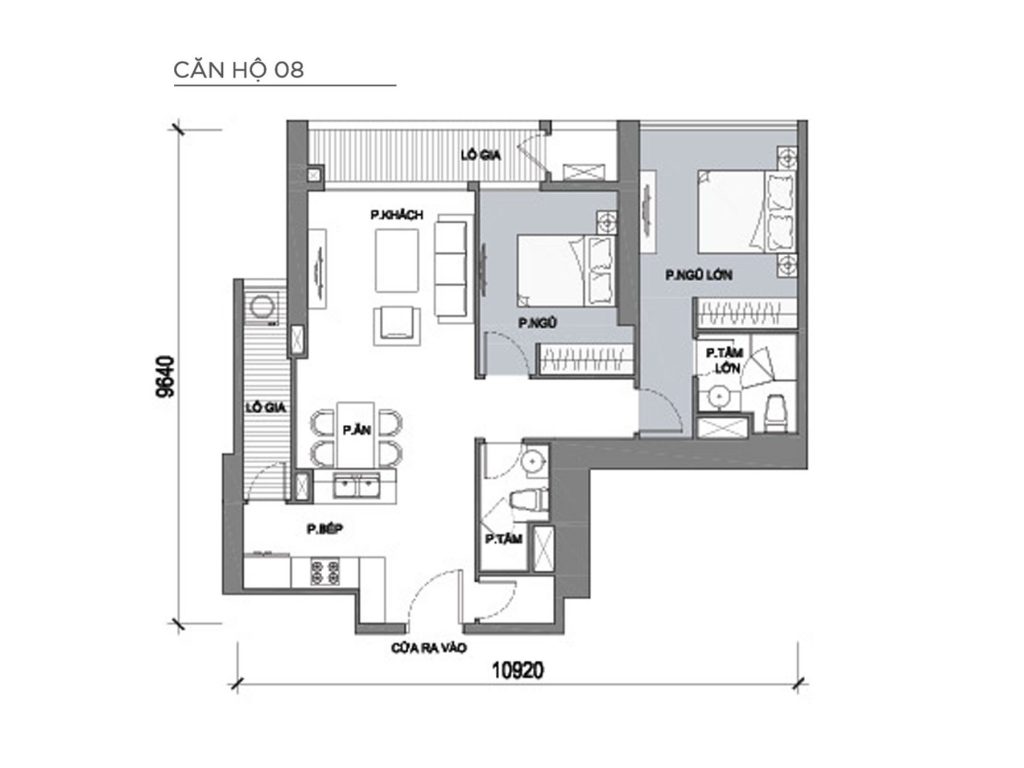 Thiết kế dự án căn hộ chung cư Vinhomes Central Park Tân Cảng