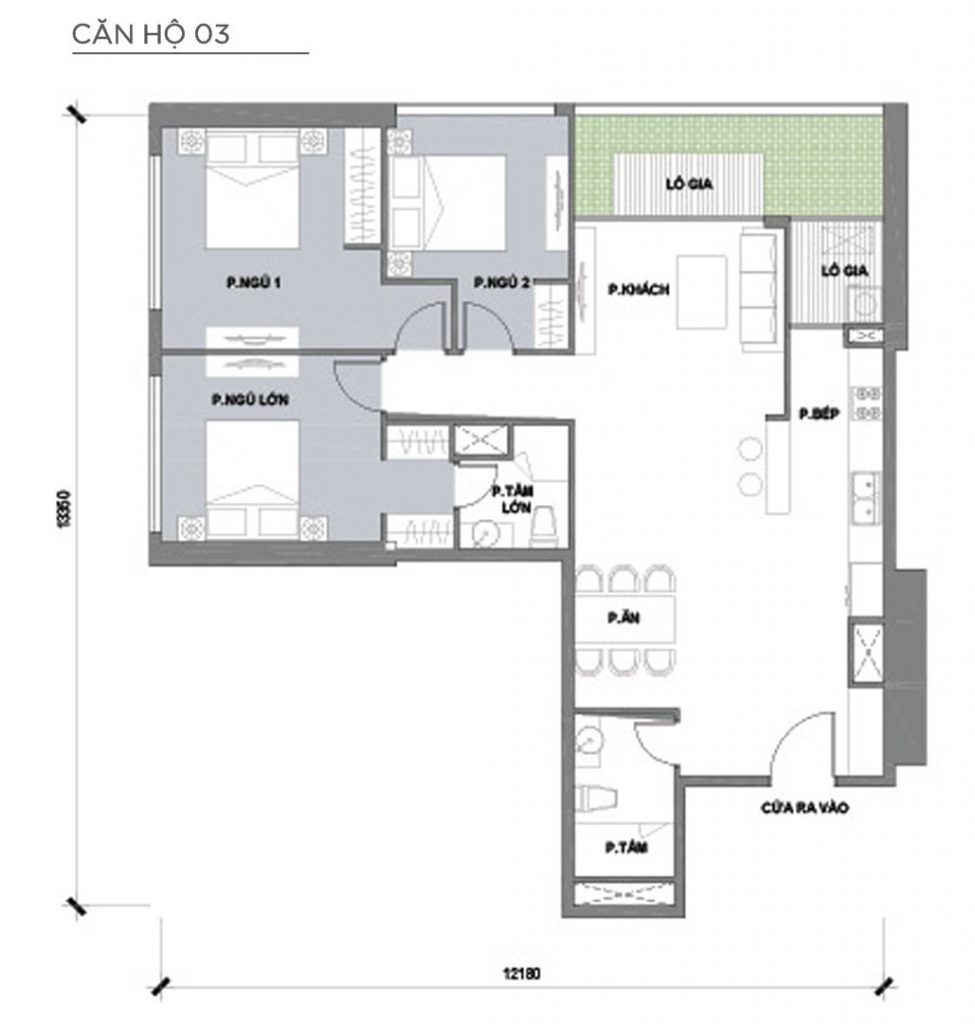 Thiết kế dự án căn hộ chung cư Vinhomes Central Park Tân Cảng