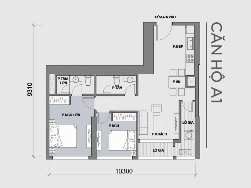 Thiết kế dự án căn hộ chung cư Vinhomes Central Park Tân Cảng