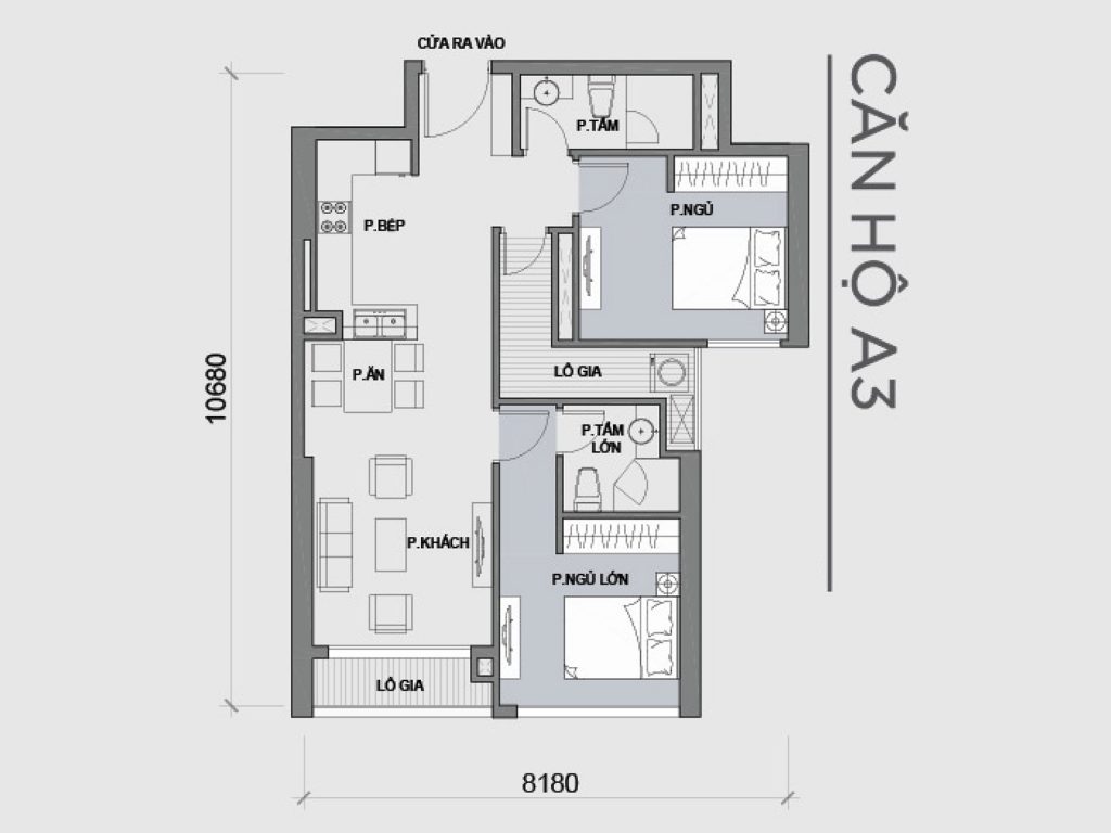 Thiết kế dự án căn hộ chung cư Vinhomes Central Park Tân Cảng