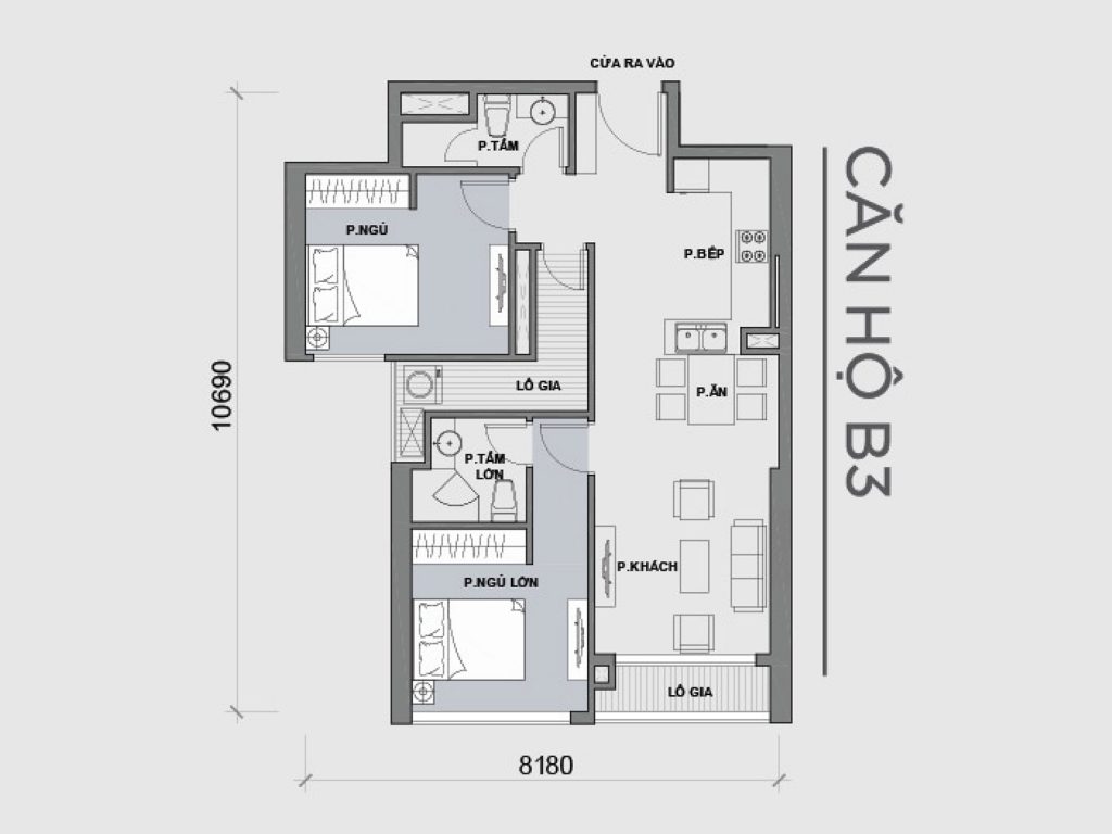 Thiết kế dự án căn hộ chung cư Vinhomes Central Park Tân Cảng