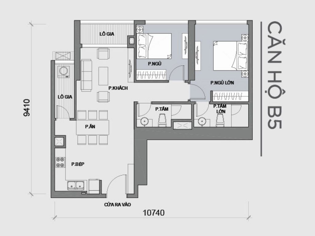 Thiết kế dự án căn hộ chung cư Vinhomes Central Park Tân Cảng