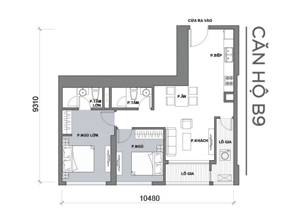 Thiết kế dự án căn hộ chung cư Vinhomes Central Park Tân Cảng