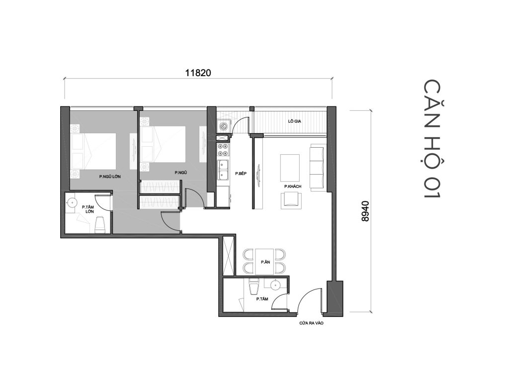 Thiết kế dự án căn hộ chung cư Vinhomes Central Park Tân Cảng