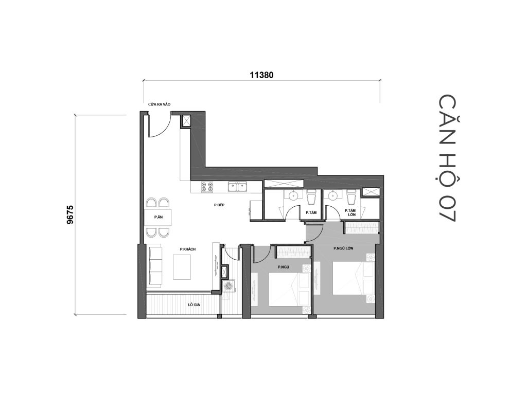 Thiết kế dự án căn hộ chung cư Vinhomes Central Park Tân Cảng