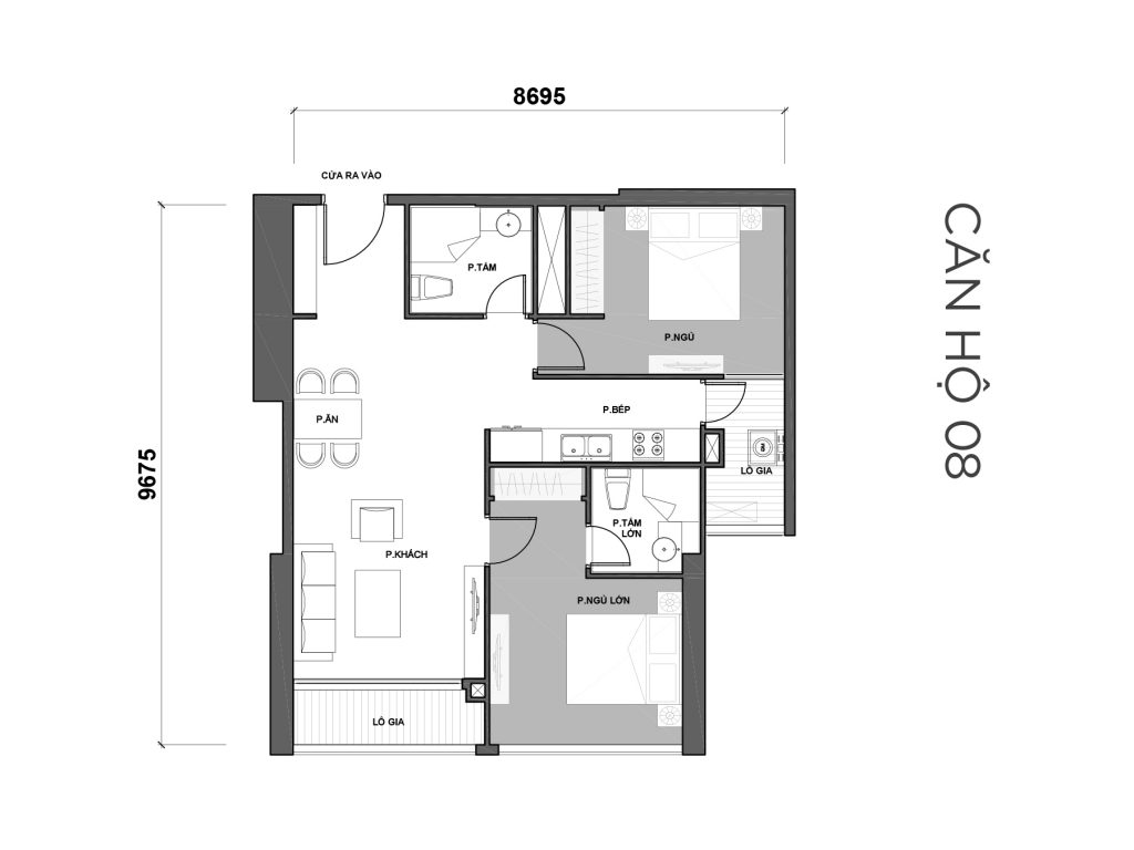 Thiết kế dự án căn hộ chung cư Vinhomes Central Park Tân Cảng
