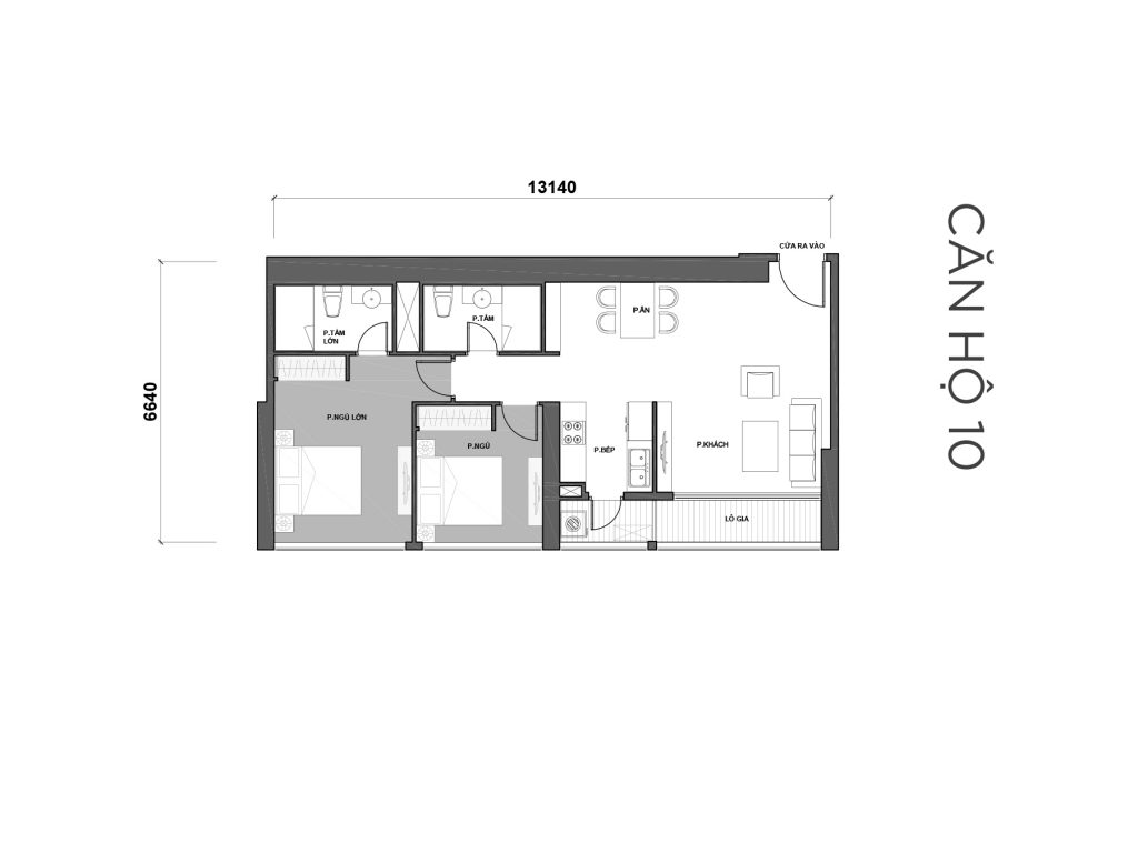 Thiết kế dự án căn hộ chung cư Vinhomes Central Park Tân Cảng