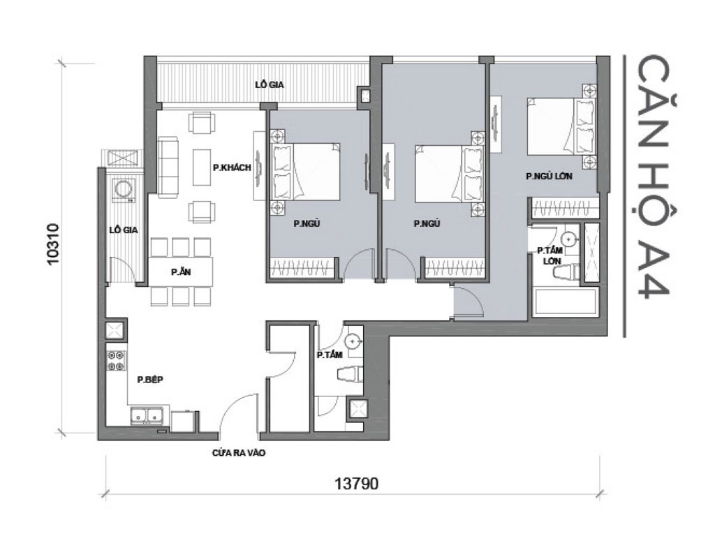 Thiết kế dự án căn hộ chung cư Vinhomes Central Park Tân Cảng