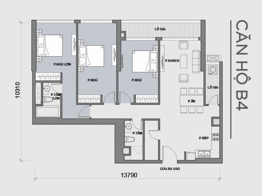 Thiết kế dự án căn hộ chung cư Vinhomes Central Park Tân Cảng