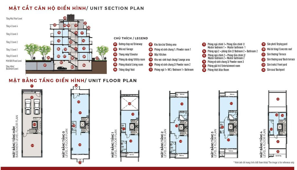 Thiết Kế Mặt Bằng Tầng The Glen