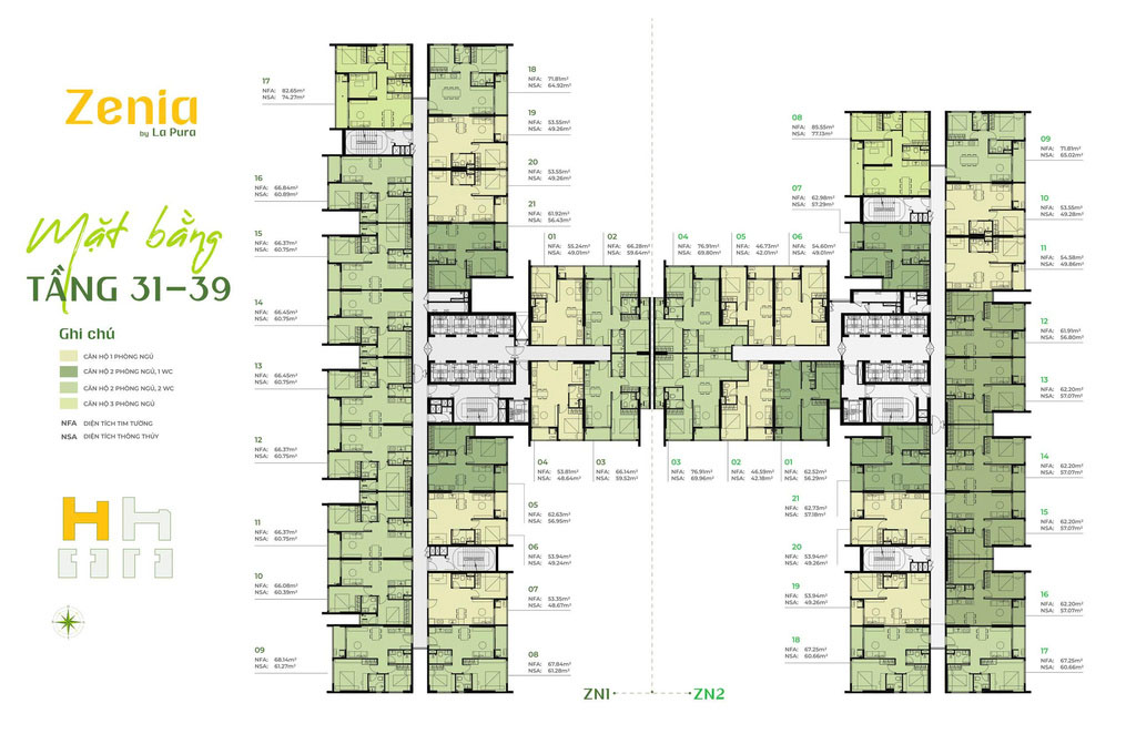 Mặt Bằng La Pura
